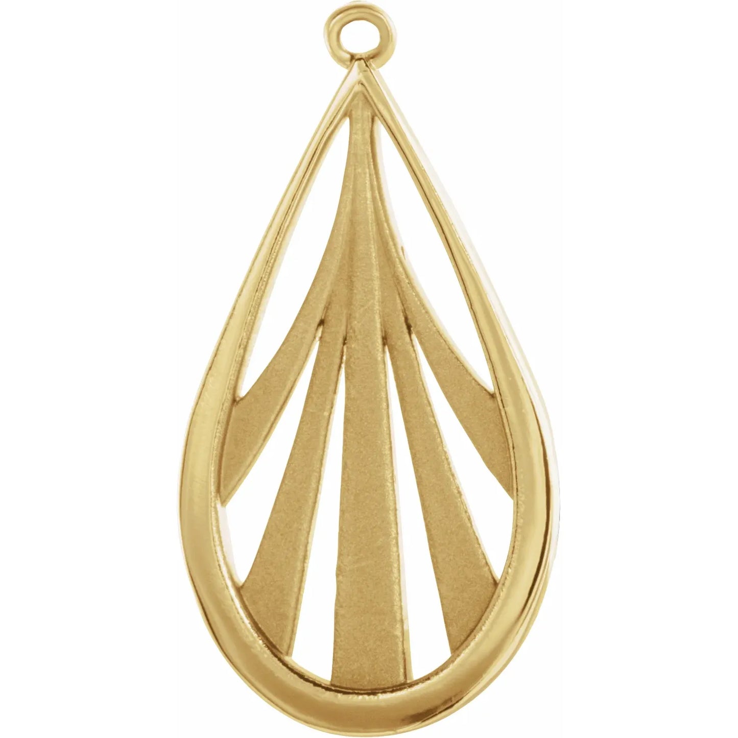 14K Vintage Inspired Dangle