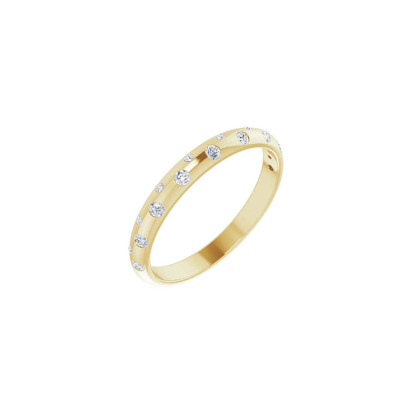 14K 1/6 CTW Natural Diamond Anniversary Band