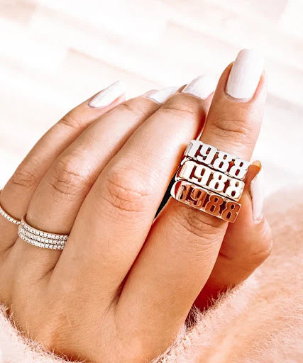 Water Resistant Adjustable Anniversary Ring