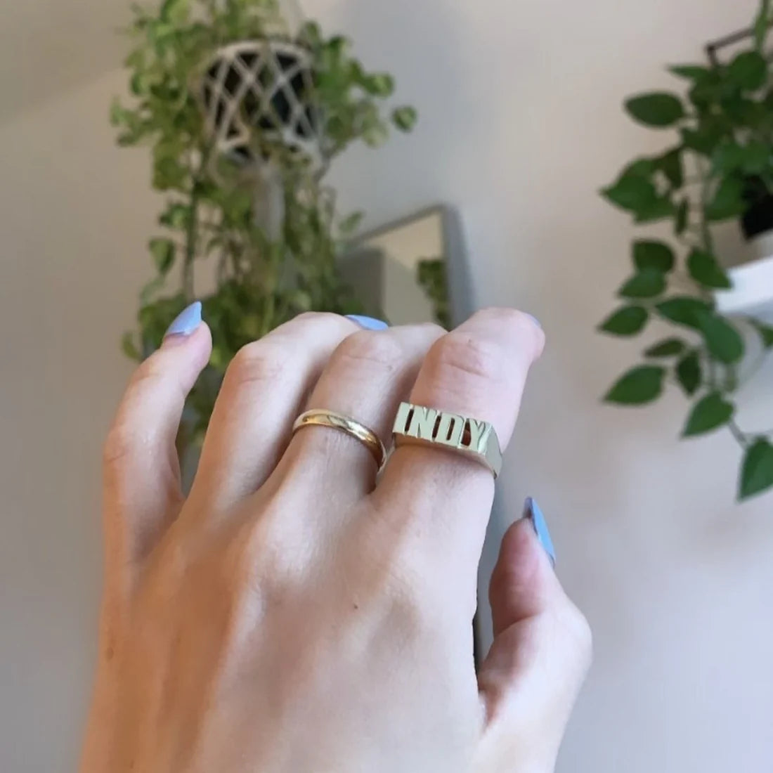 Water Resistant Adjustable Anniversary Ring