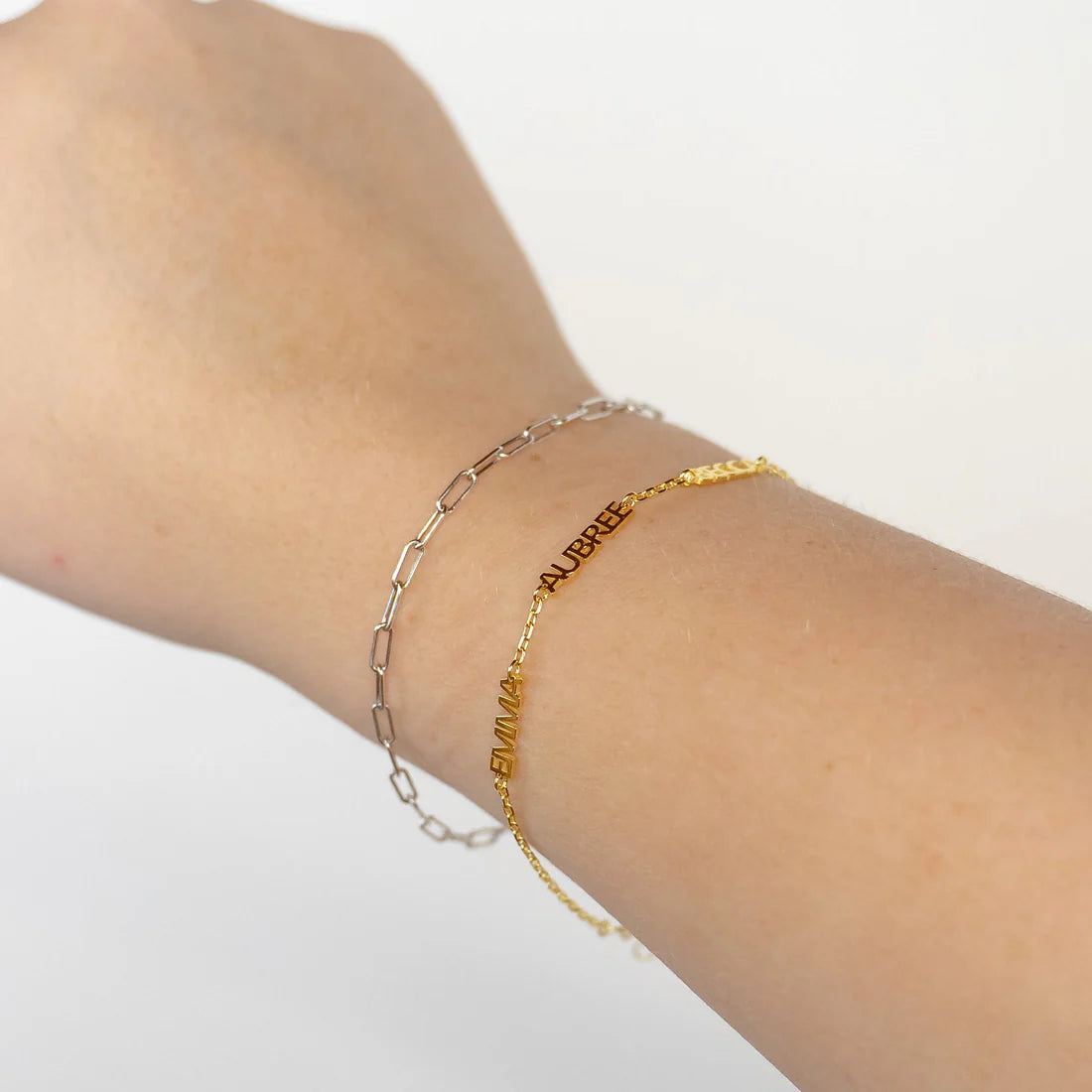 Water Resistant Custom My Mantra Bracelet