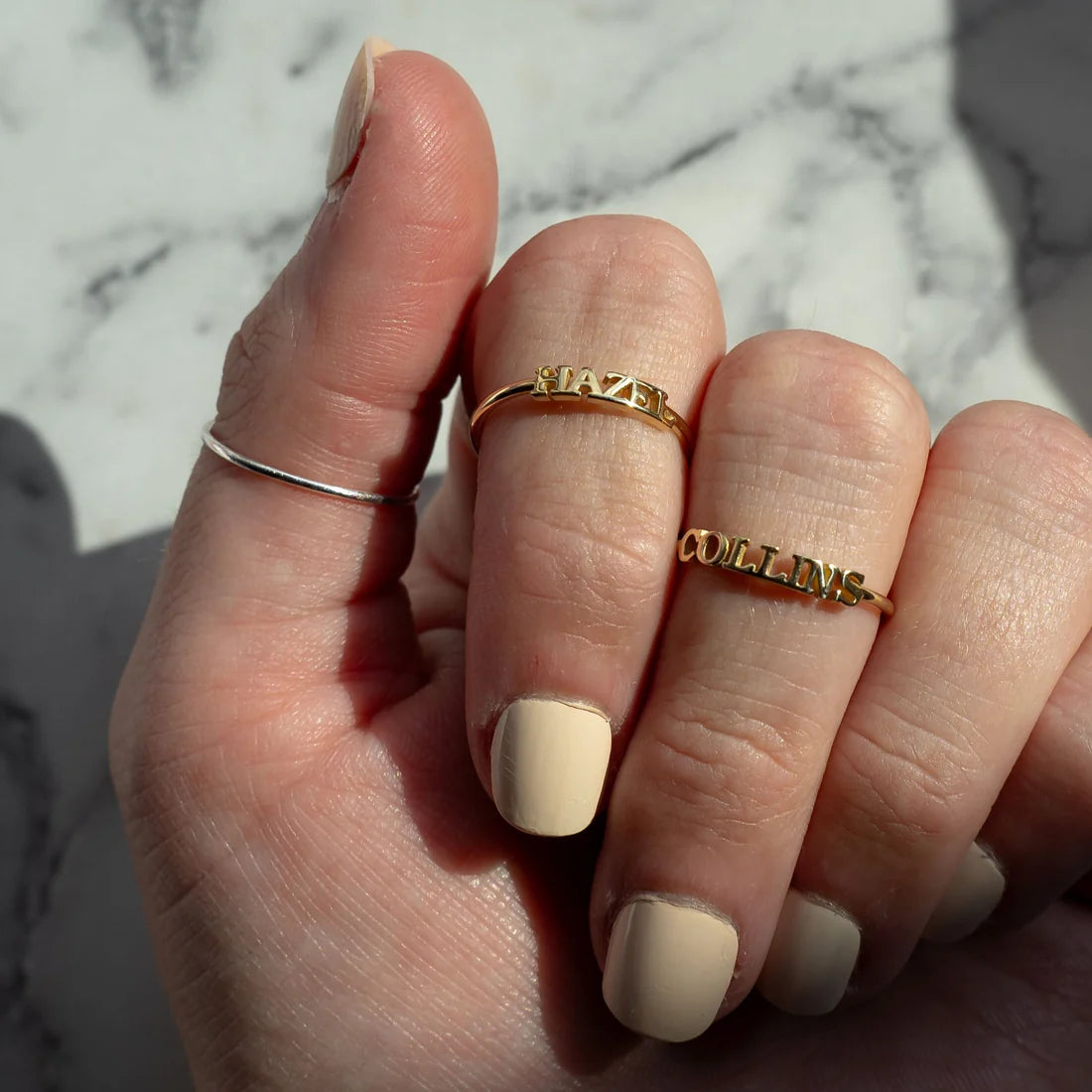 Water Resistant Tiny Stacker Ring