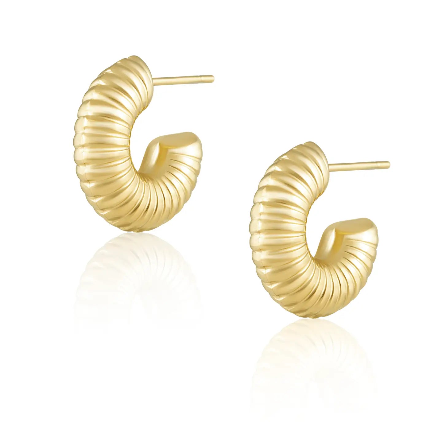 Ribbed Hoops
