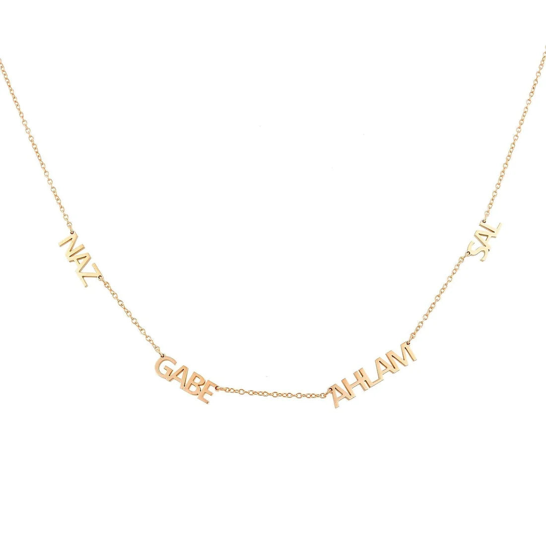 Water Resistant My Mantra Name Necklace