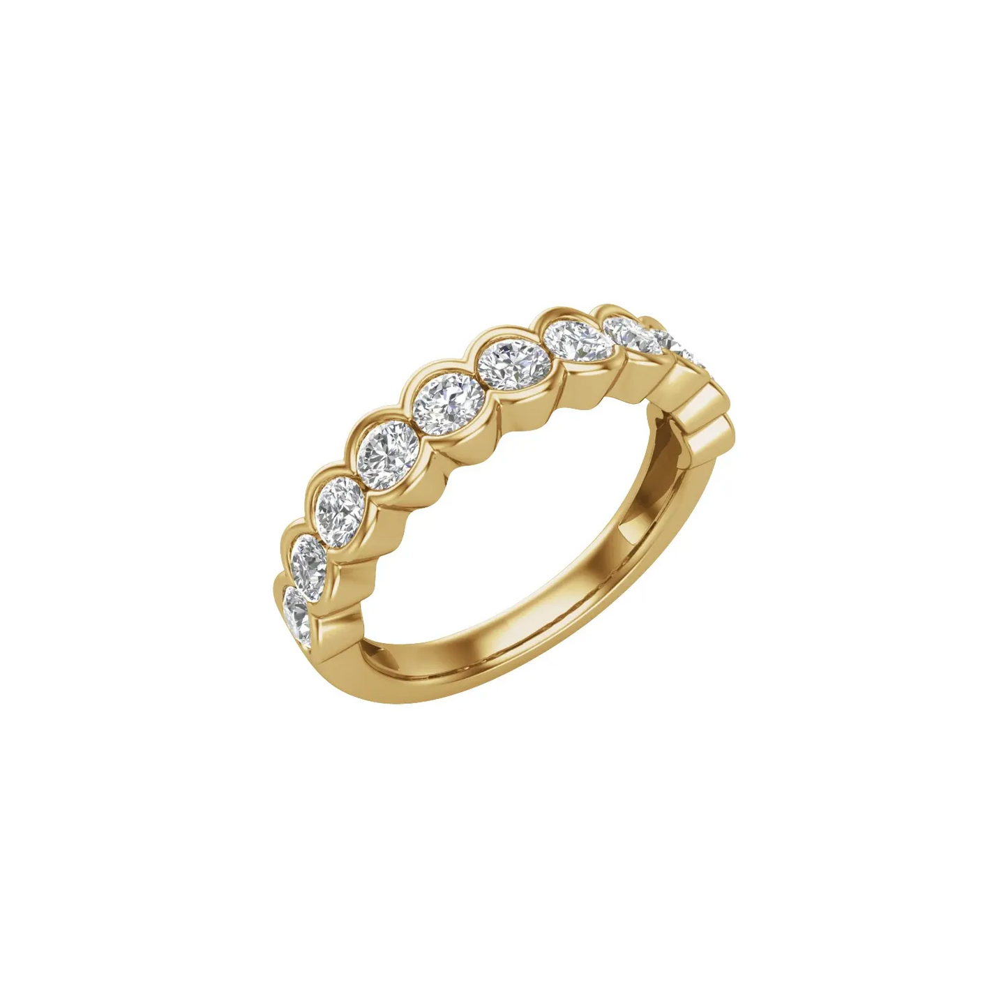 14K 1 CTW Lab-Grown Diamond Band