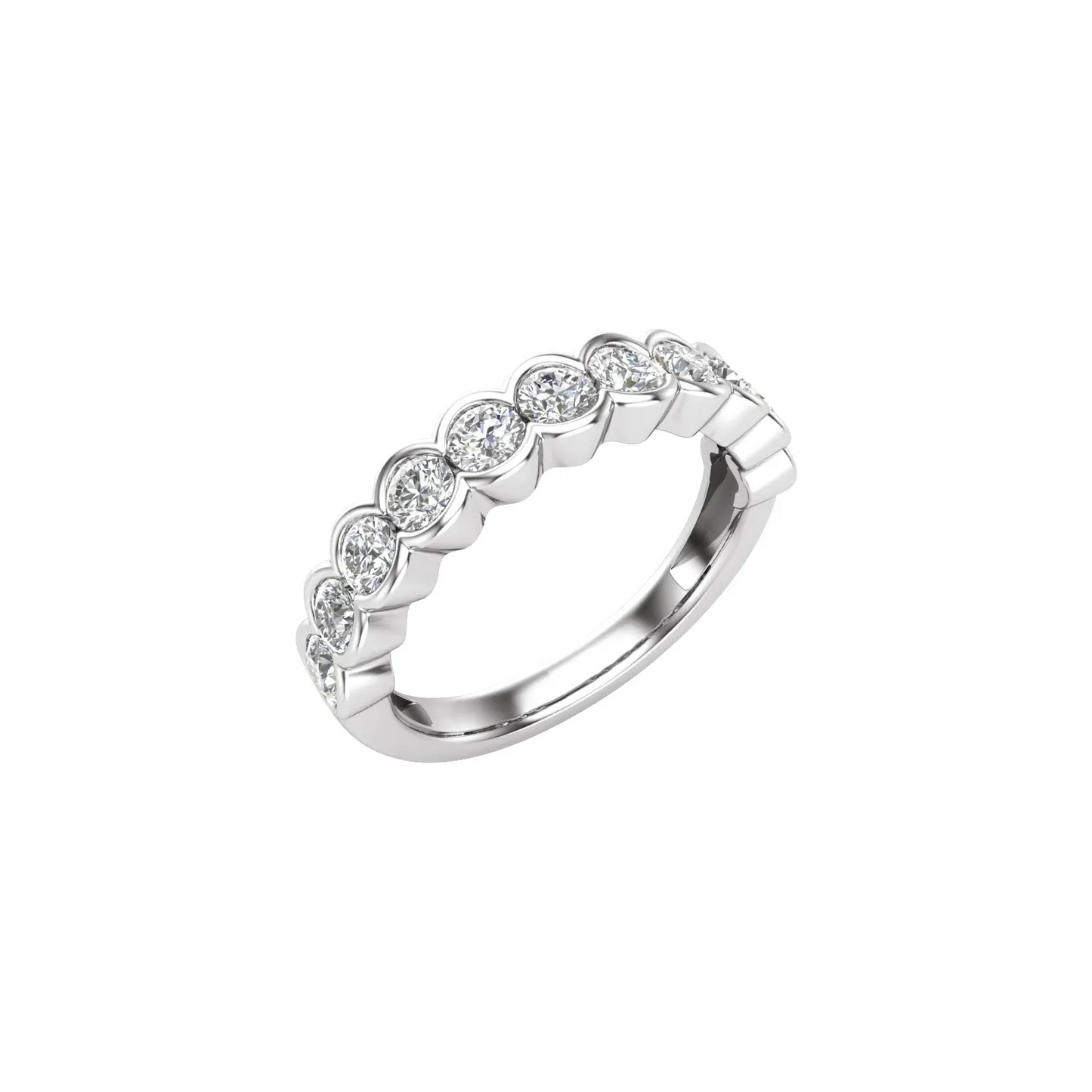 14K 1 CTW Lab-Grown Diamond Band