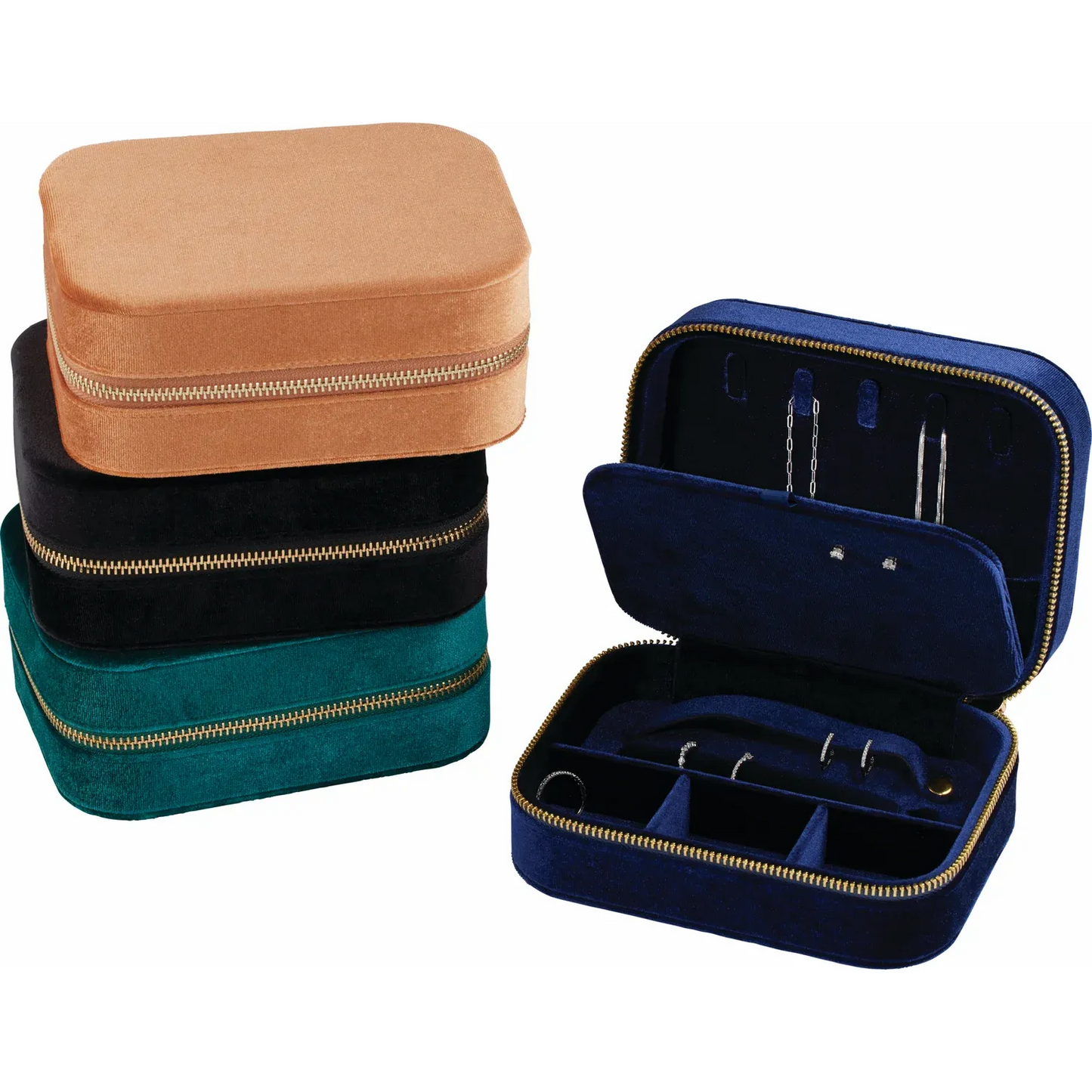 Velveteen Rectangle Travel Case