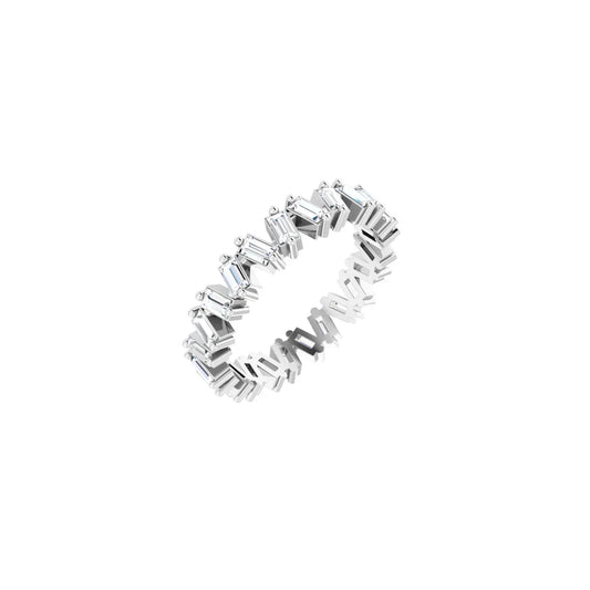 14K 1 1/2 CTW Lab-Grown Diamond Eternity Band Size 7