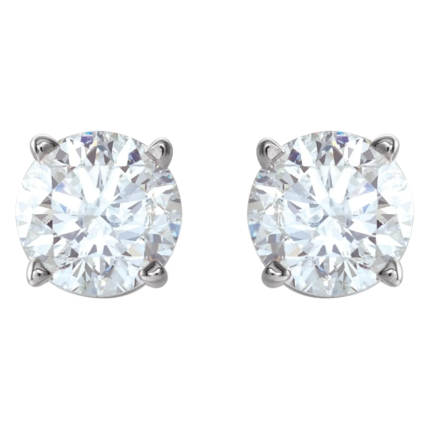 14K Diamond Studs