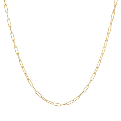 2.1mm Paperclip Necklace