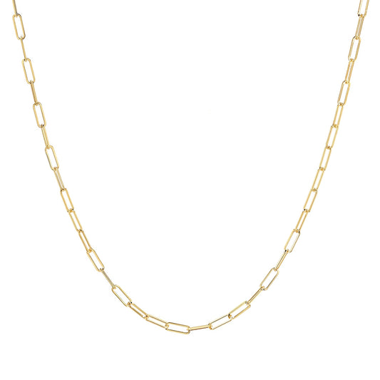 2.1mm Paperclip Necklace