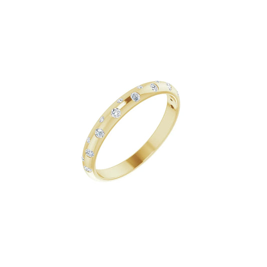 14K 1/6 CTW Natural Diamond Anniversary Band