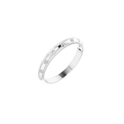 14K 1/6 CTW Natural Diamond Anniversary Band