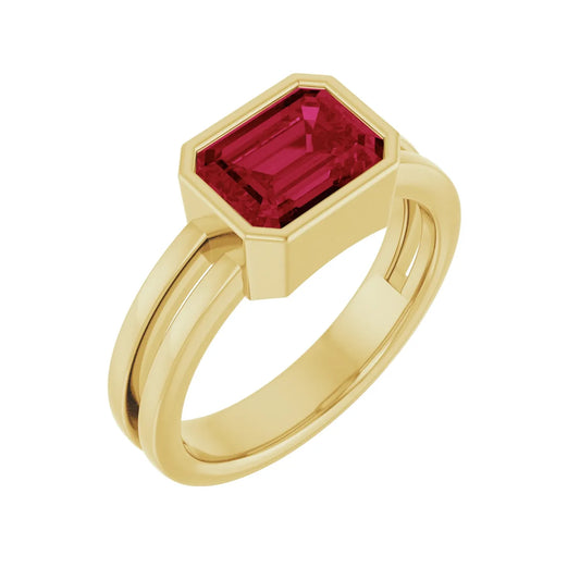 14K Lab-Grown Ring