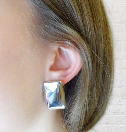  Angela Button Earrings