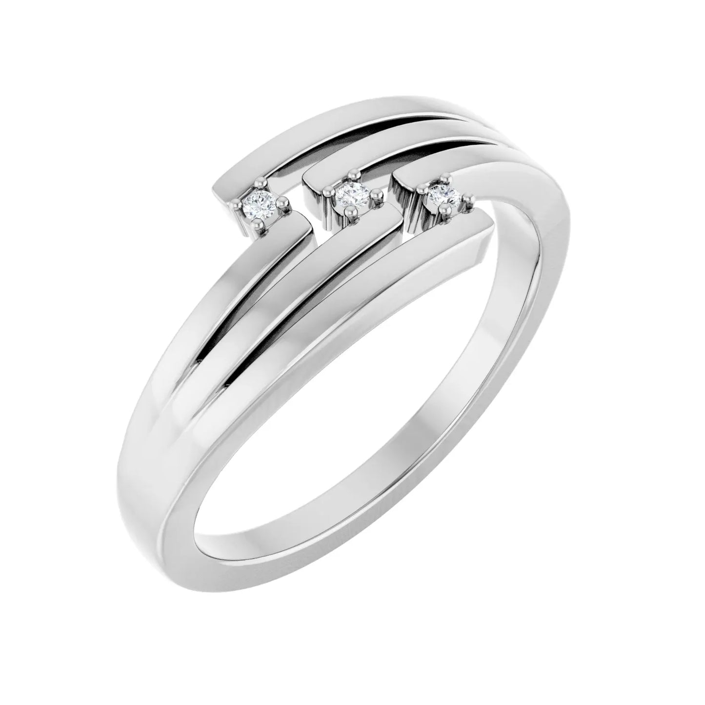 14K .02 CTW Natural Diamond Ring