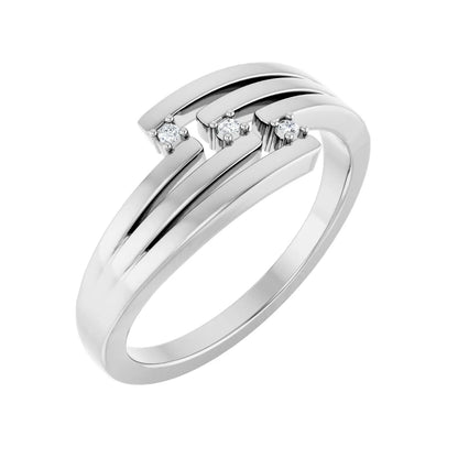 14K .02 CTW Natural Diamond Ring