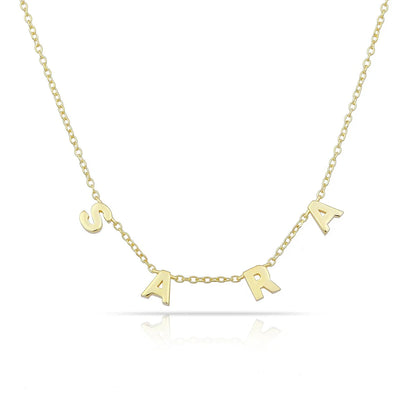 *Mini* Water Resistant It's All in a Name Necklace