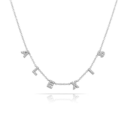 *Mini* Water Resistant It's All in a Name Necklace