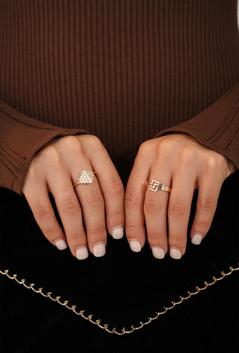 14K .02 CTW Natural Diamond Ring