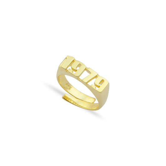 Water Resistant Adjustable Anniversary Ring
