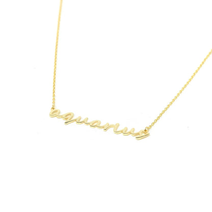 Water Resistant Custom Dainty Necklace