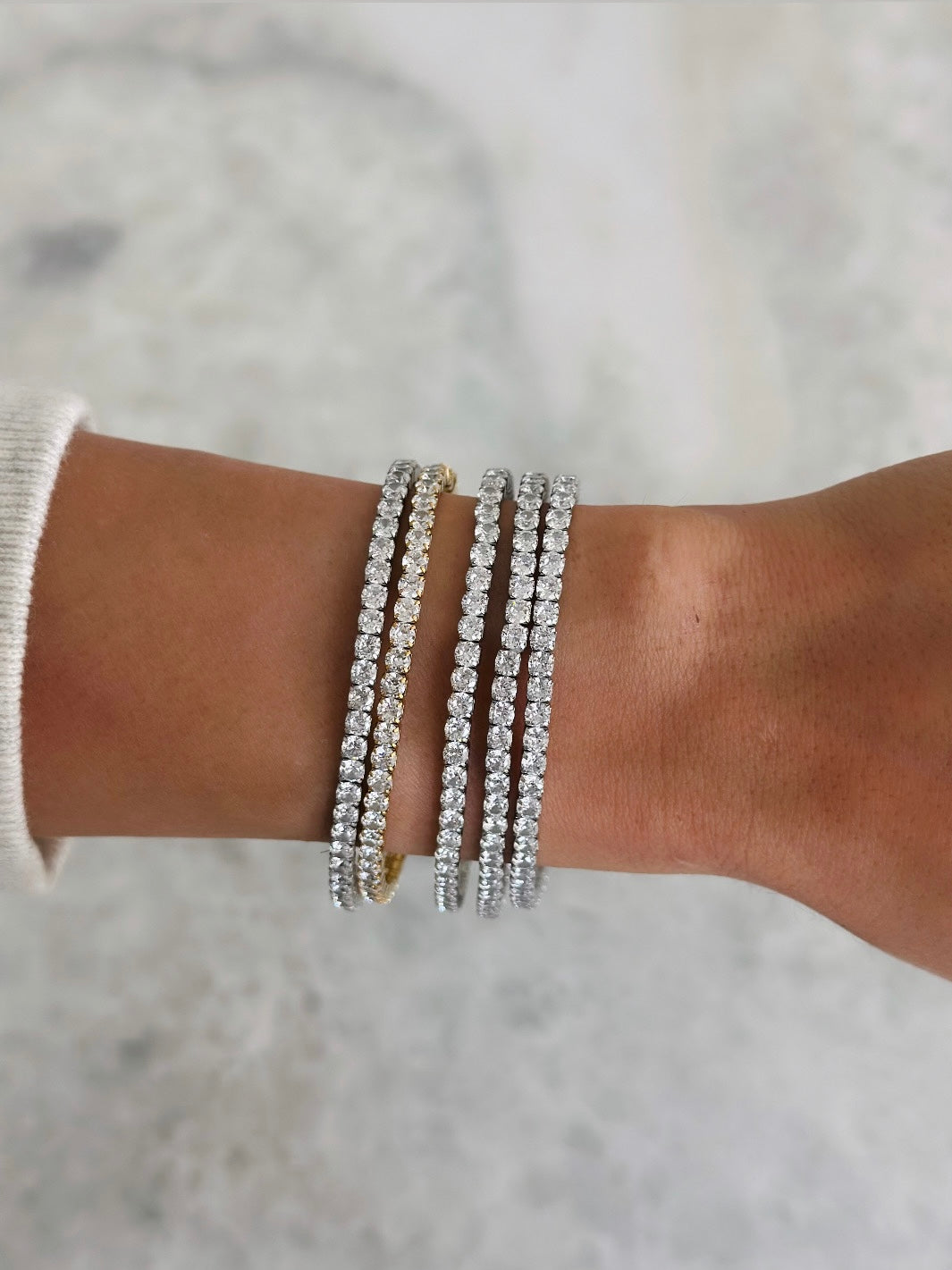 Stretch Tennis Bracelet