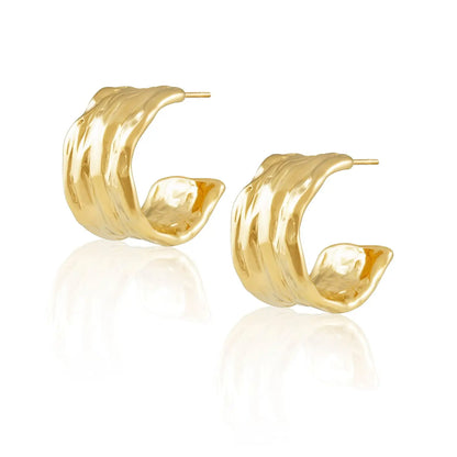 Hammered Hoops