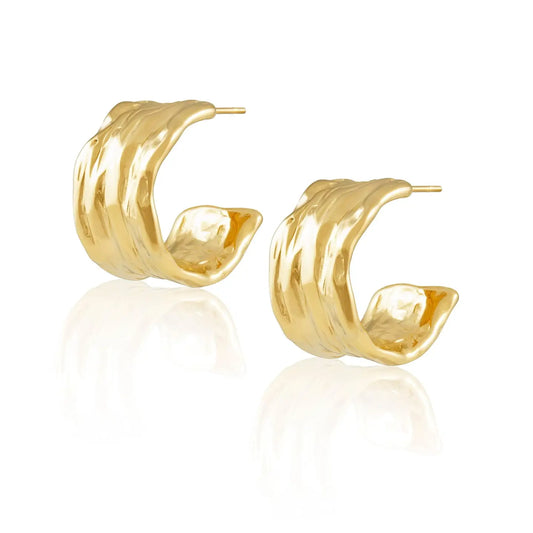 Hammered Hoops