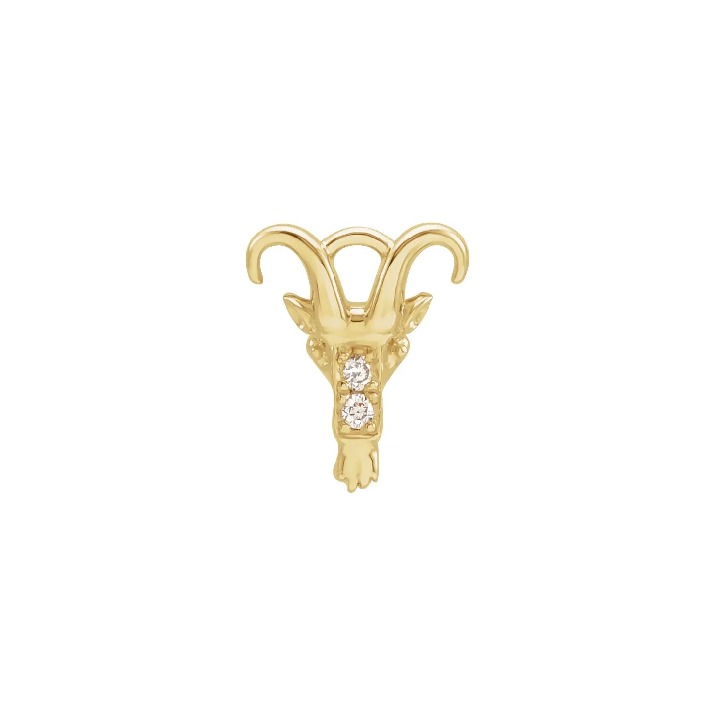 14K Zodiac Dangle