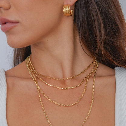 Hammered Hoops