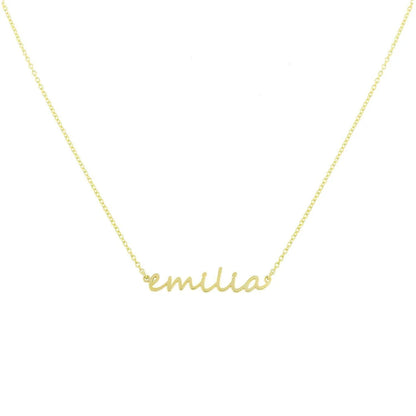 Water Resistant Custom Dainty Necklace