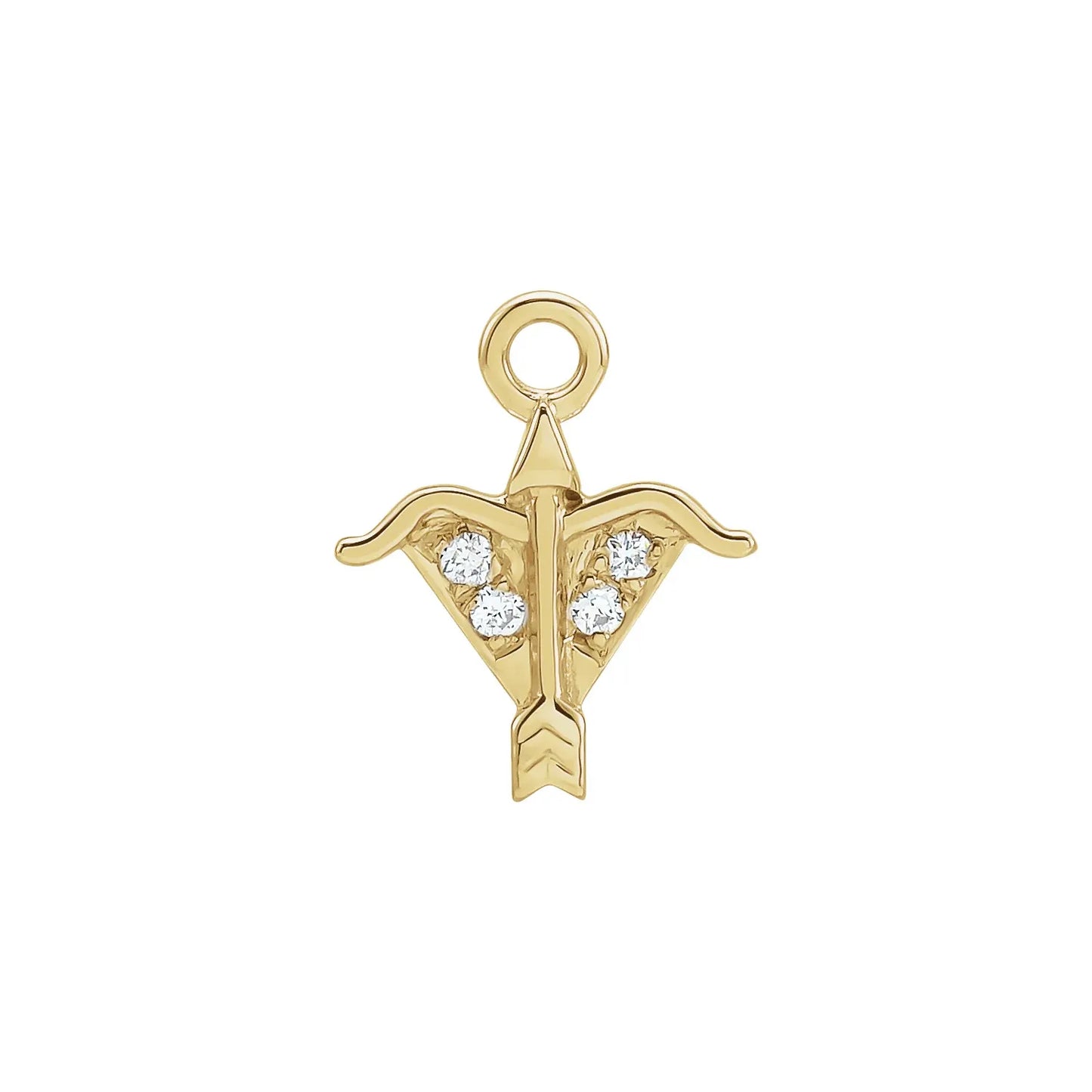 14K Zodiac Dangle