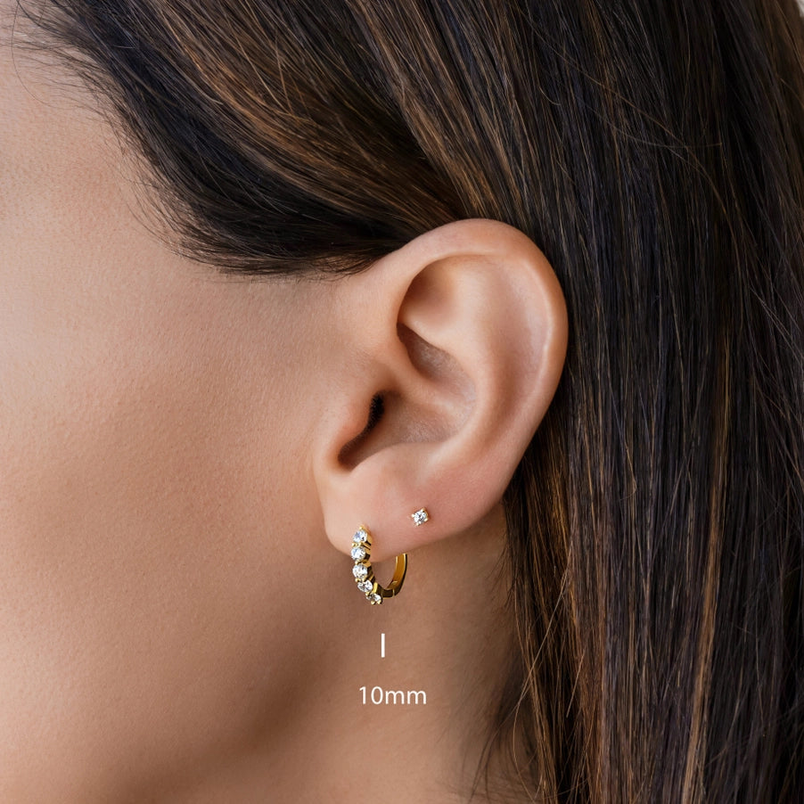 Stacy Hoop Earrings