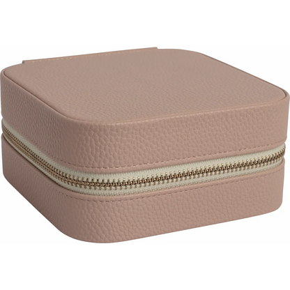 Leatherette Jewelry Case with Mirror
