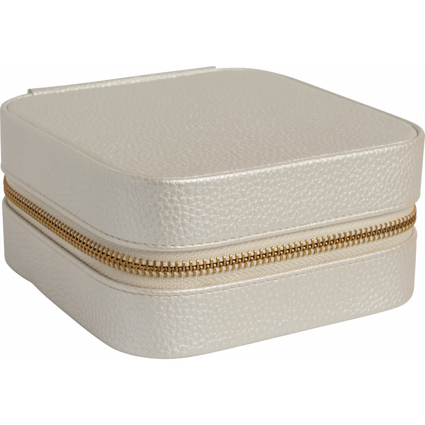 Leatherette Jewelry Case with Mirror