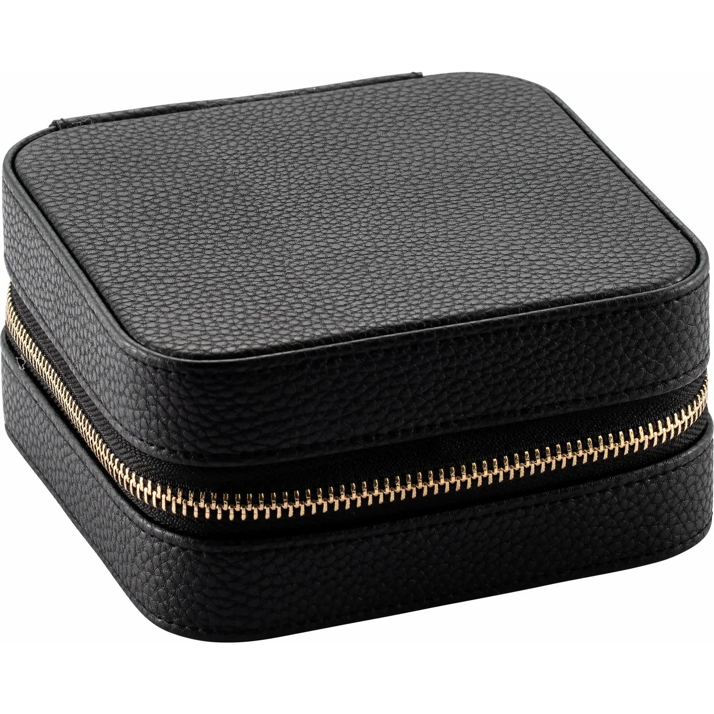 Leatherette Jewelry Case with Mirror